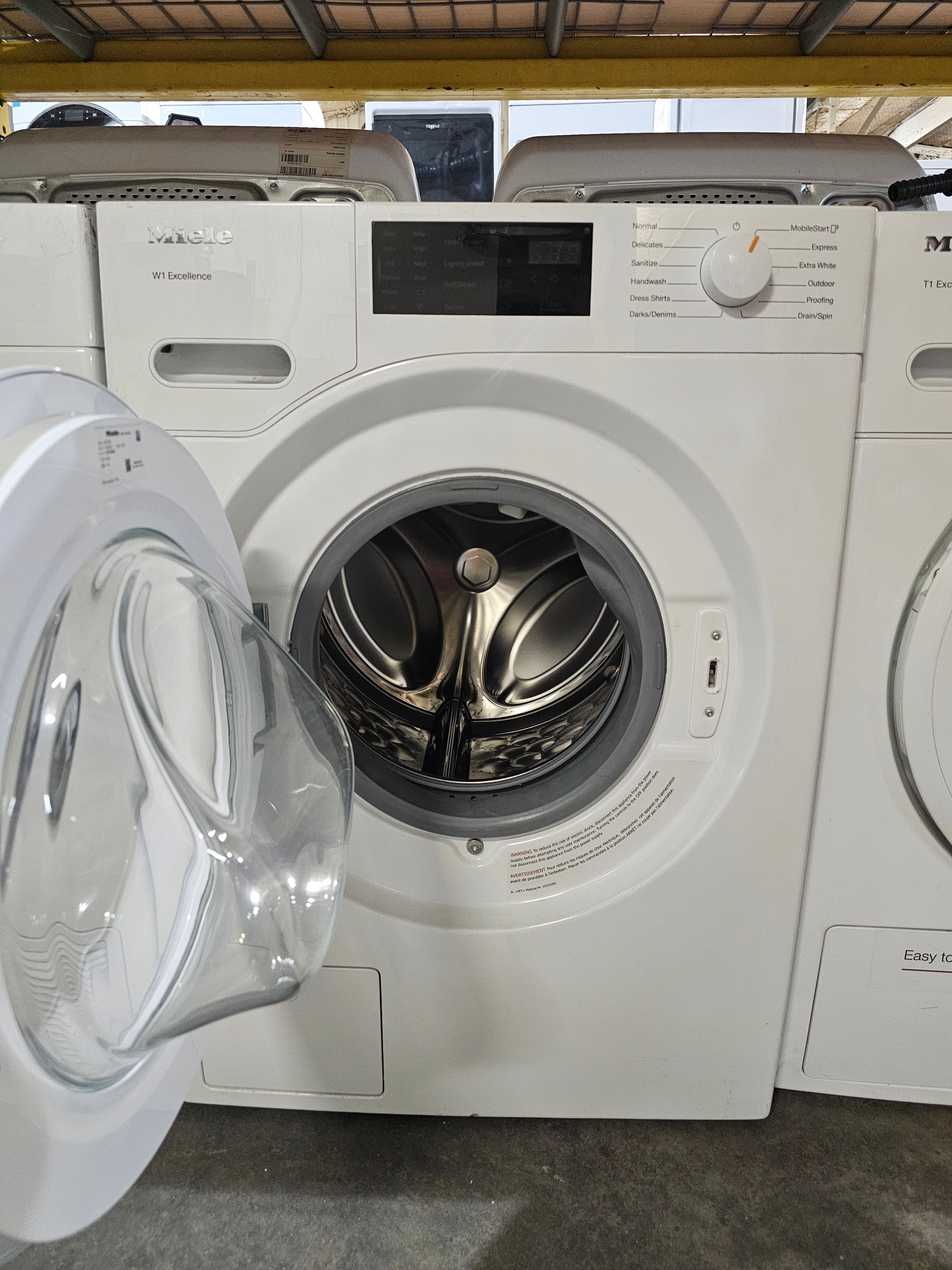 Miele 24 Inch Front Load Smart Washer with 2.26 Cu. Ft. Capacity, Honeycomb